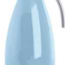 Sumerflos 68 Oz Stainless Steel Coffee Thermal Carafe/Double Walled Vacuum Thermos Insulated / 12 Hour Heat Retention / 2 Liters (Blue)