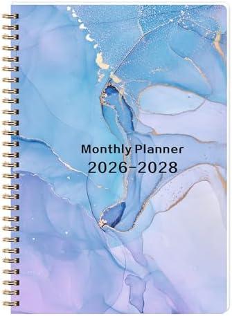 2026-2028 Monthly Planner - 3 Year Monthly Calendar/Planner 2026-2028, 5.9" x 8.5", 36 Month Calendar Planner, Planners with Twin-Wire Binding, Lined Notes Pages