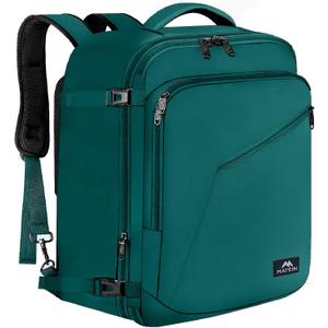 MATEIN Travel Backpack Large, Water Resistant Carry on Backpack for Travelling, Airline Approved Large Capacity Back Pack, Expandable Lightweight Overnight Daypack, Travel Gift, Peacock Blue