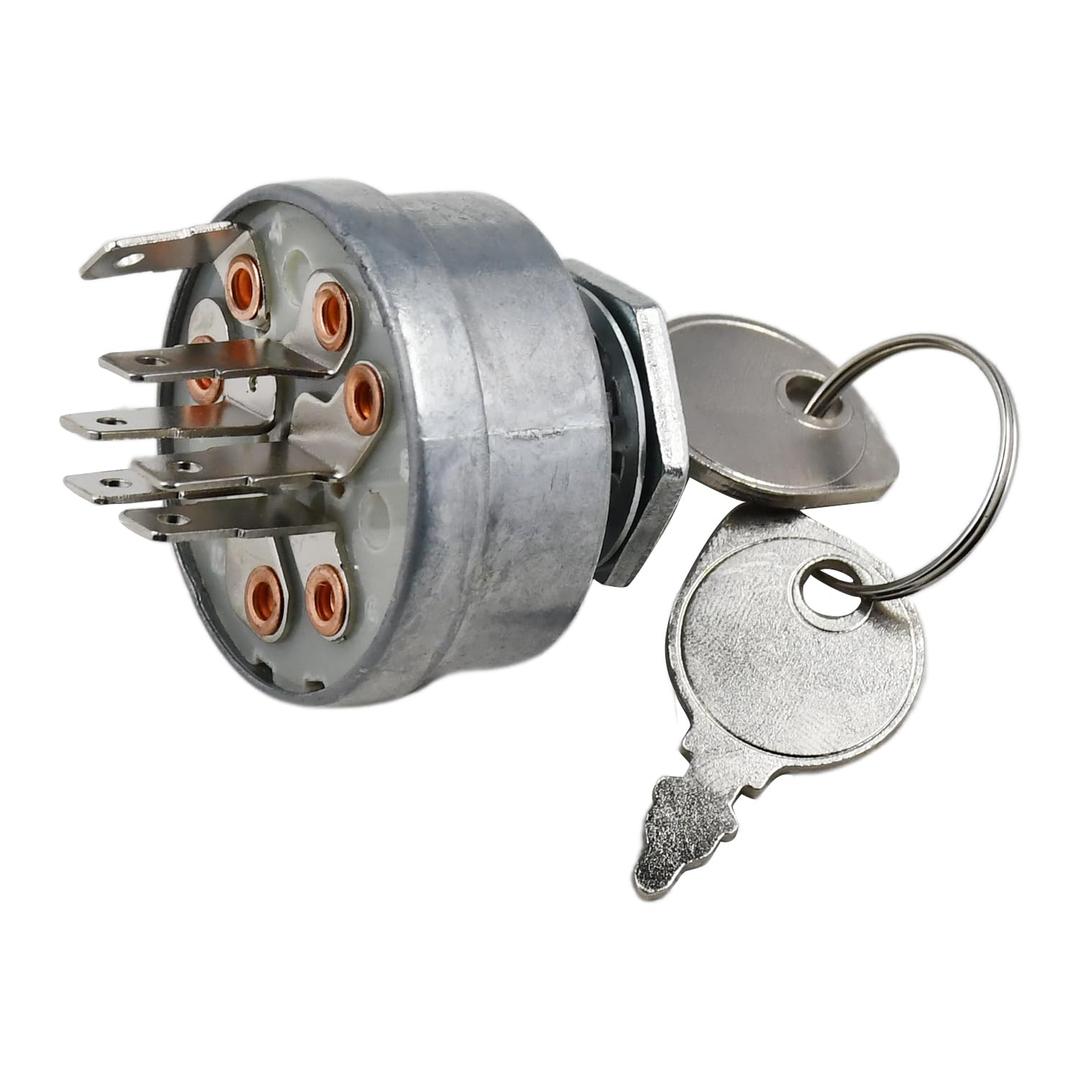 430-110 Ignition Switch AM38227 Compatible with John Deere Lawn Tractor Mower S910, S930, 108, 111, 111H, 112L, 116, 116H, 316, 318, 420, GS25, GS30, GS45, GS75, HD45, HD75