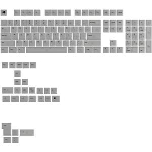 GLORIOUS Gaming Polychroma RGB Keycaps, Translucent Design, Fits 100%, 75% 65% 60% Custom Mechanical Gaming Keyboards, Fits ANSI, ISO, Windows & macOS, English (US)