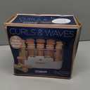 Conair Double Ceramic Hot Rollers for Long, Medium, and All Hair - Hair Curler - Hair Roller Clips Included - 1/2 inch, 3/4 inch, and 1 inch Rollers