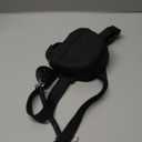 heouvo Dog Treat Pouch with Training Clicker, Upgrade Stronger Magnetic Closure to Avoid Spilling, 1.67 Cup Silicone Treat Bag Fanny Pack with Waist Belt for Pet Training Walking (Black)