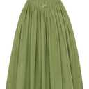 Scarlet Darkness Corset Dress for Women Maxi Cocktail Renaissance Costume | For Halloween, Ren Faire, Wedding, Medieval Party, Princess Cosplay. Pockets, Boned Corset, Lacing, Slit Hem, Square Neck (Green, XL)