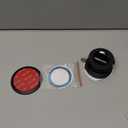 LISEN for Magsafe Car Mount, Cell Phone Holders for Your Car, Magnetic Car Accessories for Women Men Jeep Truck Interior, Vacuum Gifts Kits for iPhone 17 Pro Max 16 15 14 13 12, Samsung S25, Black