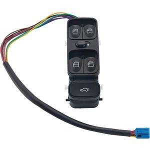 Power Window Switch Fits for 2003-2007 Mercedes Benz C230 C240 C280 C320 C350 C55, 02-04 C32 AMG, 05-06 C55 AMG.Driver Side Control Door vidrios Master Switch. Replaces 2038200110 A2038210679
