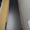 ErGear Electric Standing Desk, 55‘’x28‘’ Height Adjustable Sit Stand up Desk, 4 Memory Computer Home Office Desk Standing Table with Splice Board (Black)