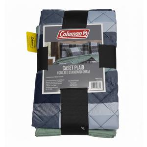 Coleman Casey Plaid Quilted Sham - 1 Each 20x36 in
