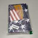 American Flag Pole Sleeve Banner Style 3x5 Ft USA US Flag Embroidered Stars Sewn Stripes Pole Sleeve Heavy Duty Durable (Flag Pole is NOT Included)