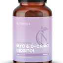 Nutriissa Divine Feminine  Myo-Inositol & D-Chiro Inositol Supplement for Women  40:1 Ratio, 4000 mg + 100 mg  Hormonal Balance & Menstrual Cycle Support  Vegan Capsules  180 Count