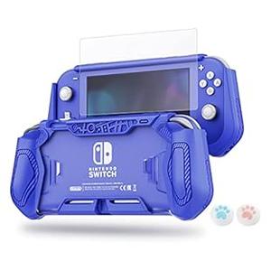 Switch Lite Protective Case for Nintendo Daily Gift (Ergonomic / Sturdy / Full Protection) Gift Idea Family Happy Hours Blue