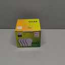 GU24 LED Llight Bulb, 3000K Warm White, 9W(100W Equivalent), 800 Lumens, A19 Shape GU24 LED Bulbs, Twist and Lock GU24 Pin Base with Two Prongs, Non-Dimmable(4-Pack)