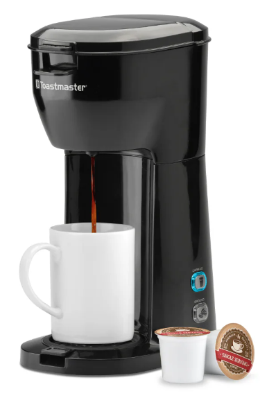 Toastmaster Single Brew Black Coffee Maker Black