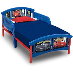 Delta Children Plastic Toddler Bed, Disney/Pixar Cars, 53.94" L x 29.13" W x 26.18"