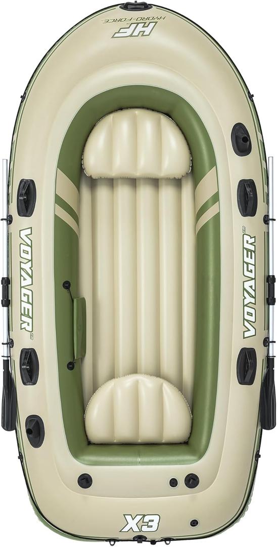 Hydro-Force Voyager X3 Inflatable Raft Set 9'8"