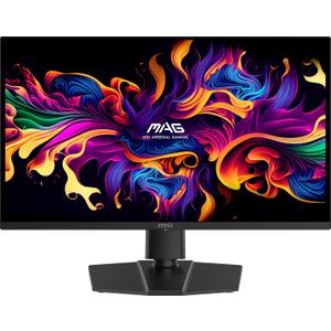 MSI MAG 273QP QD-OLED X24 27-inch 2560 x 1440 (QHD) Gaming Monitor, 240Hz, Adaptive-Synch, HDMI, DisplayPort, VESA Mountable, Tilt, Height Adjustable, Speaker, 0.03ms, Black