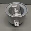 Ice Cream Maker Attachment for KitchenAid Stand Mixer, Ice Cream Bowl Compatible with 4.5Qt and Larger Stand Mixers, Ice Cream & Sorbet Gelato Maker Attachment, 2 Quart, White (ICM-KA-White)