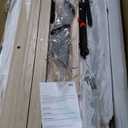 LINSY Full Size Wood Platform Bed Frame with Ergonomic Headboard, Bed Frame Full with Storage Shelf, Noise-Free, No Box Spring Needed - Beige