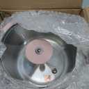 Dezin Hot Pot Electric, Rapid Noodles Cooker, Stainless Steel Electric Pot 1.6 Liter, Perfect for Ramen, Egg, Pasta, Dumpling, Soup, Porridge, Oatmeal with Temperature Control and Keep Warm Function (Pink)