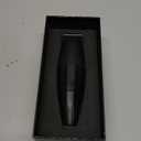 Bevel Beard Trimmer for Men - Black Edition Cordless Trimmer, 8 Hour Rechargeable Battery Life, Tool-Free Adjustable Zero-Gapped Blade, Barber Supplies, Mustache Trimmer