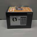 Yuanshikj Electronic Deluxe Digital Security Safe Box Key Keypad Lock Home Office Hotel Business Jewelry Gun Cash Use Storage money (BLACK)