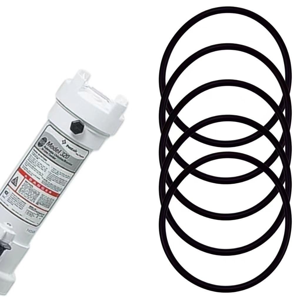 Pentair 5 Pcs R172009 O-Ring for Model 300 & 320 Pool and Spa Chlorinator Lid, Automatic Chlorine Feeder Parts Pool Filter O Ring Replacement for Rainbow Chlorinator, Nitrile Rubber