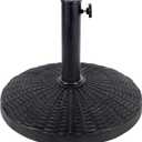 Blissun 22 lbs Heavy Duty Patio Market Umbrella Base Stand (16.5")