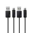 Replacement USB Charging Charger Cable [2 Pack] Compatible with for Beats by Dr Dre Studio Solo Powerbeats 2 3 Wireless Headphone Pill+ 2.0 Speakers