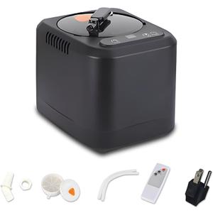 3 L Large Capacity Portable Sauna Steamer, Sauna Steamer Machine,1200W Steam Generator, Home Sauna Steamer Pot with Remote Control, 9 Temperature Levels, Home Spa Sauna Accessories