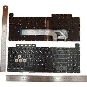 Laptop Replacement US Layout with Backlight Keyboard for Asus TUF Gaming A15 FX506 FA506 FA556 TUF506.TUF A17 FA706.TUF Gaming F17 FX706LI FX706 FX706L FA706U FX706U FA706 661VUS00
