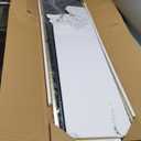 Delma Full Length Mirror,Large Floor Mirror with Aluminum Frame for Bedroom, Bathroom, Living Room,Wall Mount or Freestanding Design(with Stand,Rect 56x15-Gold)