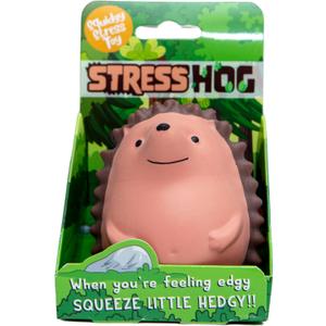 Boxer Gifts Stress Hog Toy - Unique Stress Balls for Adults & Teenagers | Squishy Fidget Toys for Anxiety - Cool Desk Accessories | Cute Hedgehog Gifts & White Elephant for Co-Workers