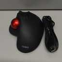 Nulea M501 Wireless Trackball Mouse, Rechargeable Ergonomic, Easy Thumb Control, Precise & Smooth Tracking, 3 Device Connection (Bluetooth or USB Receiver), Compatible for PC, Laptop, Mac, Windows