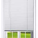 Cordless 1 Inch Window Blinds, Mirrotek Cordless Blinds Light Filtering Mini Blinds 30 x 64