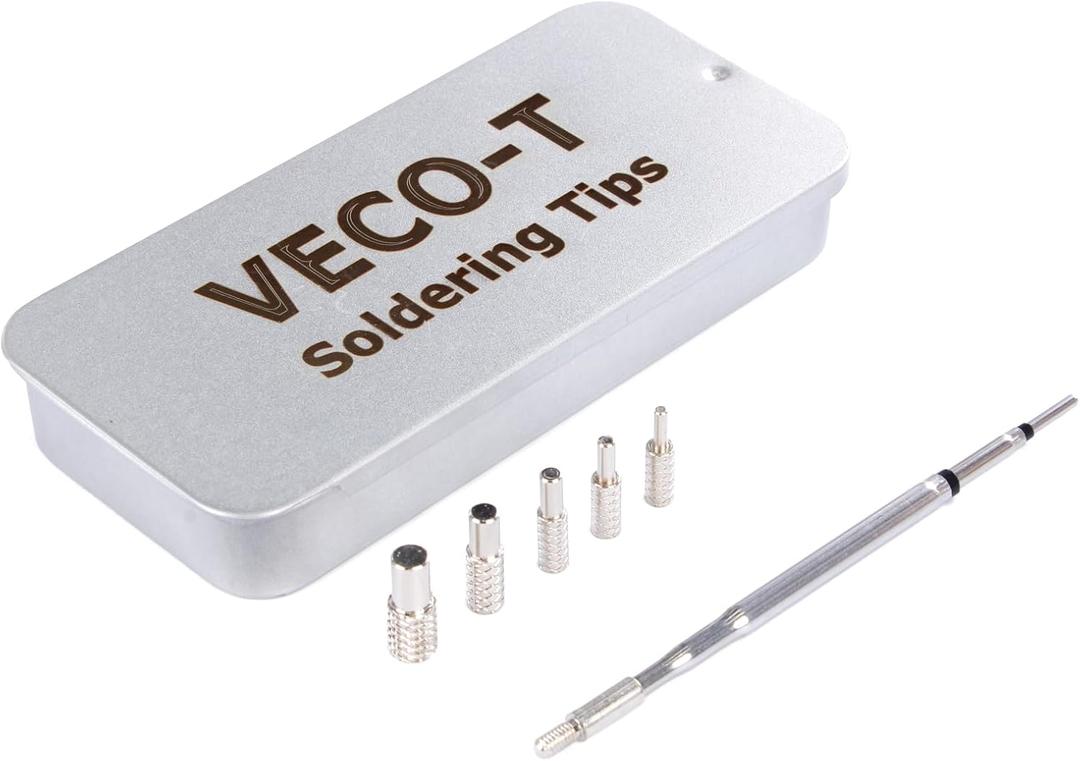 Heat Set Insert Tool,Soldering Iron Tips Come with Thread inserts M2 M2.5 M3 M4 M5,Compatibe with C210 Soldering iron,3D Printing Tools