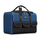 WINHUNT Tool Bags, 5 Multi-pockets Garden Tool Bag, 1680 Denier Blue Craftsman Tool Bag, for Home DIY & Equipment Storage, Blue