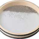 Bstinay Natural Color 10" Wave Bead Ocean Drum Musical Instrument Percussion