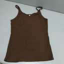 Women's Slim T Shirt Tops (X-Large, Brown)