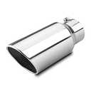 LCGP 5" inlet Universal Diesel Truck Exhaust Tip,Stainless Steel, 7" outlet,Polished, Bolt-On