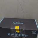 Emircey Clinical-Level Relief Cervical Neck Pillow for Sleeping, Orthopedic Contour Memory Foam Pillow for Side Sleepers, Cooling Reading Pillow for Neck Relief, Ergonomic for Back Stomach Sleepers (Snow White)