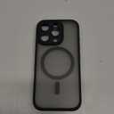 TOCOL for iPhone 16 Pro Case, Full Camera Protection, Compatible with Magsafe, Drop Protection, Translucent Magnetic Matte Phone Case for iPhone 16 Pro 6.3 inch (Black)