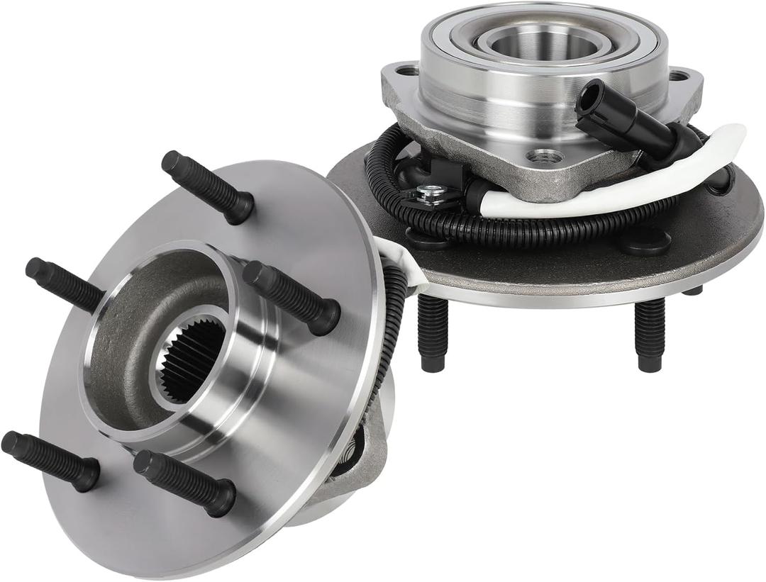 ECCPP Replacement for Wheel Bearing and Hub Assembly For Ford F-150 199719981999 2000 Wheel Hubs 5 Lugs W/ABS 515010x2