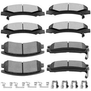 Ceramic Brake Pads Kits,SCITOO 8pcs Brakes Pads Set fit for 2008-2009 for Buick Allure,2008-2009 for Buick LaCrosse,2006-2010 for Chevrolet Impala,2006-2007 for Chevrolet Monte Carlo