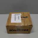 Kwikset Tustin Interior Privacy Door Handle with Lock, Metal, Door Lever For Bathroom and Bedroom, Venetian Bronze Reversible Keyless Turn Lock, with Microban Protection (1 Pack)