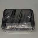 Black Shower Caddy Portable: Plastic Bathroom Caddy Countertop,Cleaning Caddy Organizer with Handle,Utility Hard Shower Basket Storage Tote for Toiletry,College Dorm Room Essential for Guys/Men