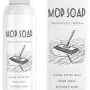 4 x Mop Soap for Floor Cleaning, 120ml Scented Mop Cleaner Soap, Scented Mop Soap Household Supplies Cleaner for Home, Kitchen, Floor