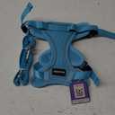 Halypet Cat Harness and Leash Set [MAX Safety 4th-Gen Upgrade] Escape Proof Adjustable Cat Leash Comfortable Soft Vest Easy to Wear Kitten Harness with Reflective Strip for Cats Walking, S SkyBlue (Small (7-12lb))