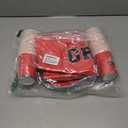 Tbsone Class of 2026 Graduation Plates and Napkins Set  Red and Black Disposable Tableware for 25 Guests, Includes Plates, Napkins, Cups, Forks and Tablecloth  Party Decorations Supplies (126 PCS)