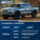 2" Front Leveling Lift Kits, Compatible with Toyota 2005-2023 Tacoma/ 2003-2023 4Runner/ 2007-2015 FJ Cruiser, Raise 2 Inch Front Strut Spacer Suspension Lift Spacers