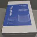 Air Purifiers for Bedroom Home, Air Purifier with PM 2.5 Air Quality Monitor Cover Up to 1235 Ft, Air Filter Cleaner with 5 mode Light, Sleep Mode, Timer, Fragrance Sponge for Smoke, Odor, Dander